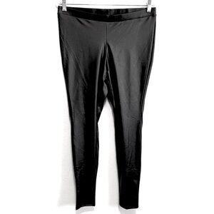 Torrid Black Platinum Faux Leather Leggings